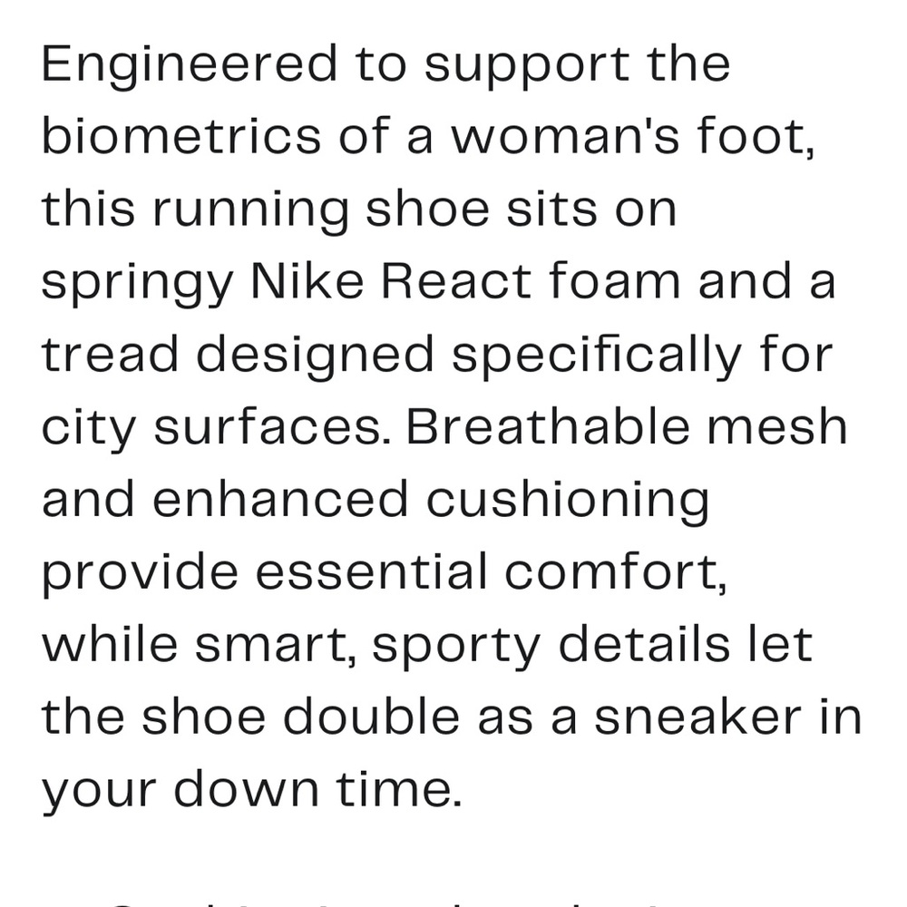 Nike React Escape Run Running Shoe Women’s 6 NEW! - Picture 12 of 15